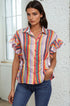 Berenice Top - Fiesta Stripe